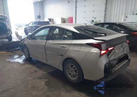 2019 Toyota Prius Xle z USA, uszkodzony, nr VIN JTDL9RFUXK3002762